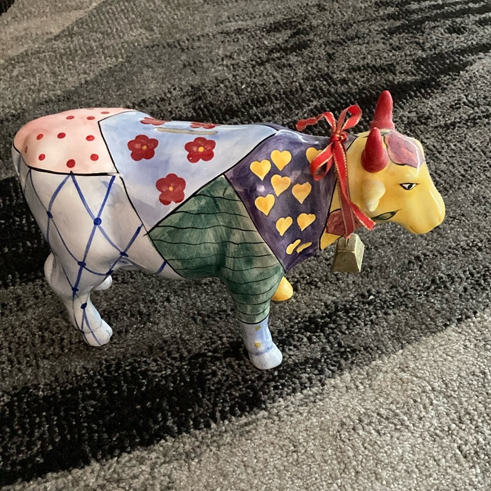 Colorful Ceramic “Cash Cow” Bank